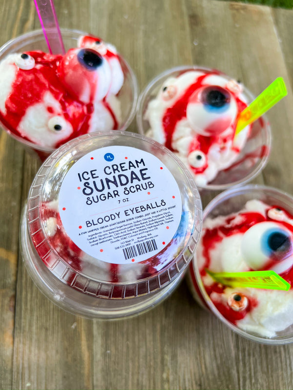 Halloween Ice Cream Sundaes - 7 oz.