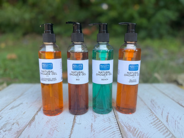 Natural Shower Gel - 8 oz.