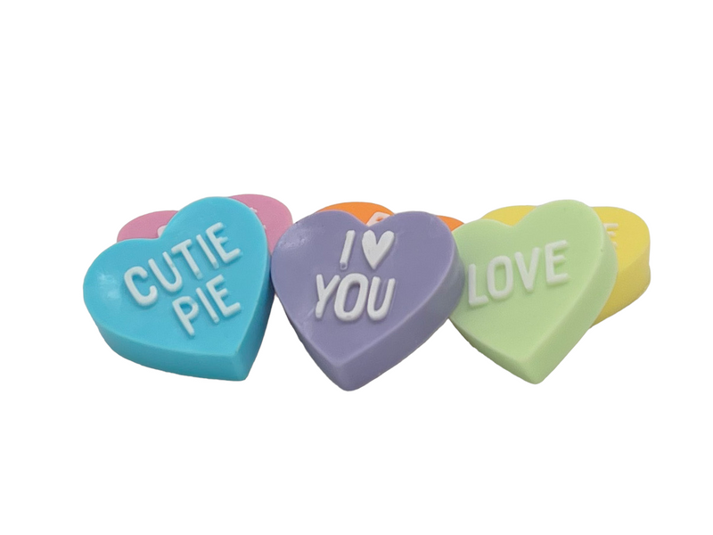 Mini Conversation Hearts Soap 3 Pack