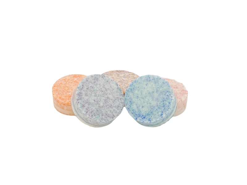 Glammy Whammies sampler pack of 6 minis. Small round version of our Glammy Whammies. These moisturize and exfoliate.